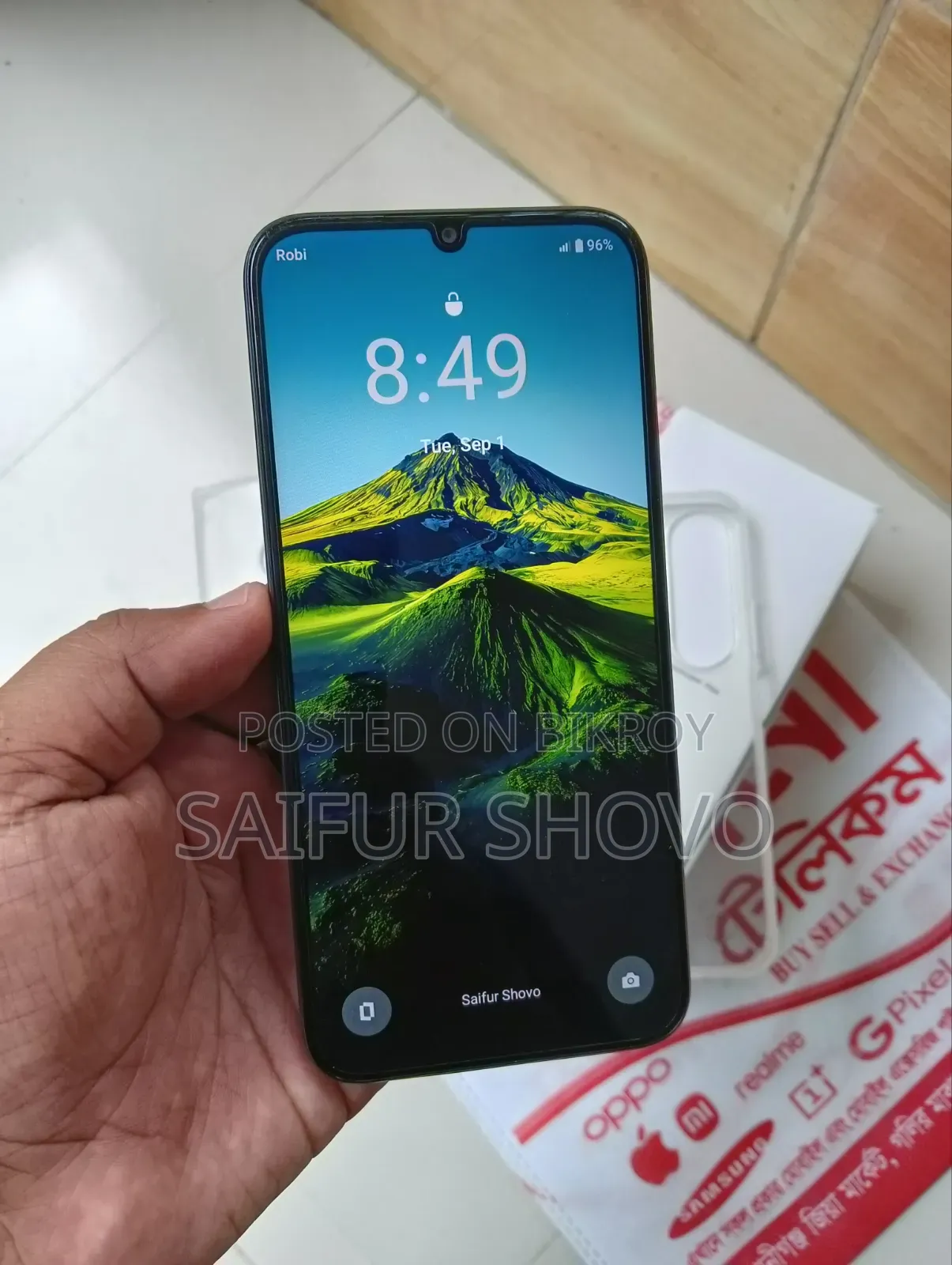 New Realme 128 GB Blue