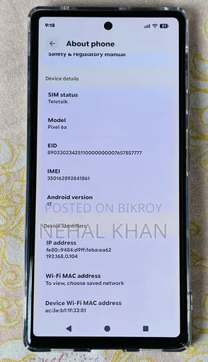 Google Pixel 6a 128 GB Blue