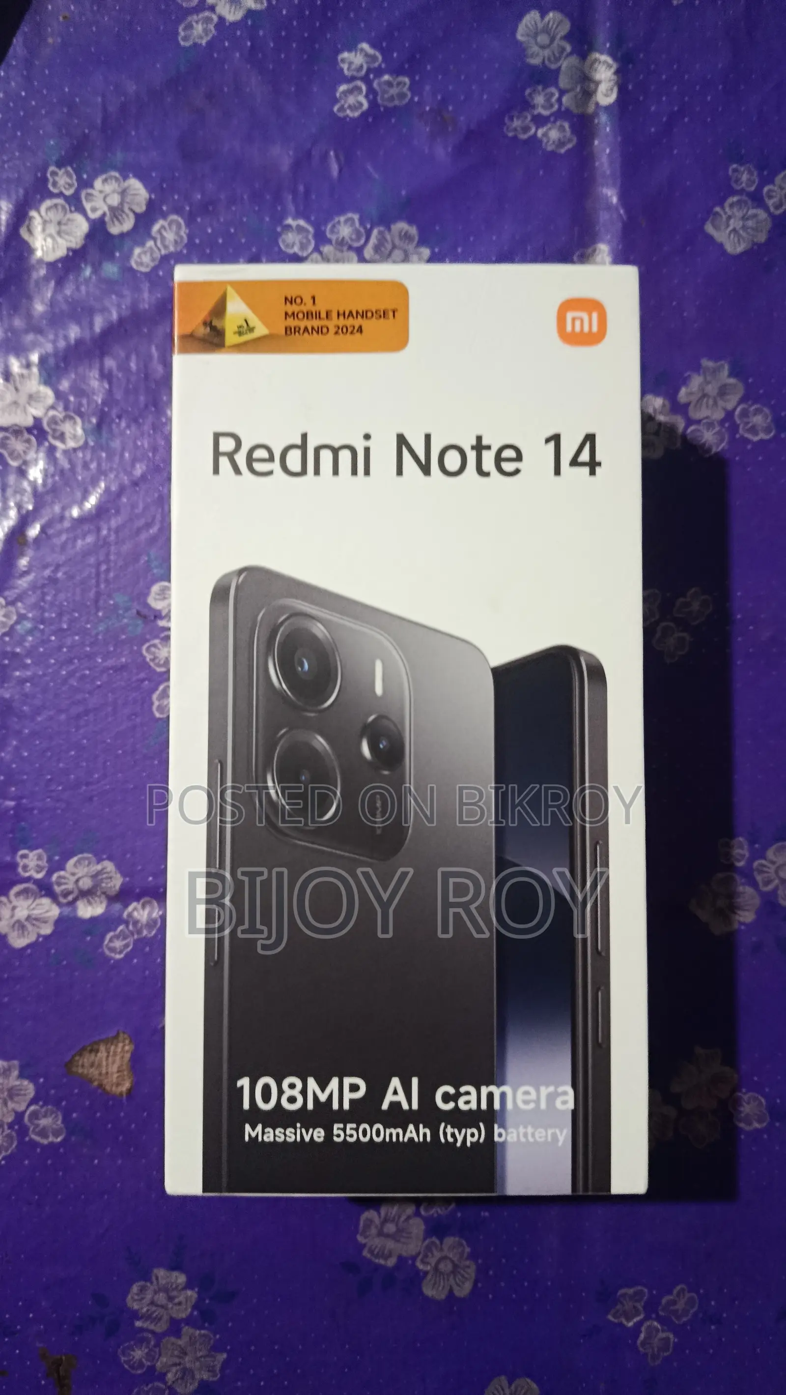 Xiaomi Redmi Note 14 4G 128 GB Black