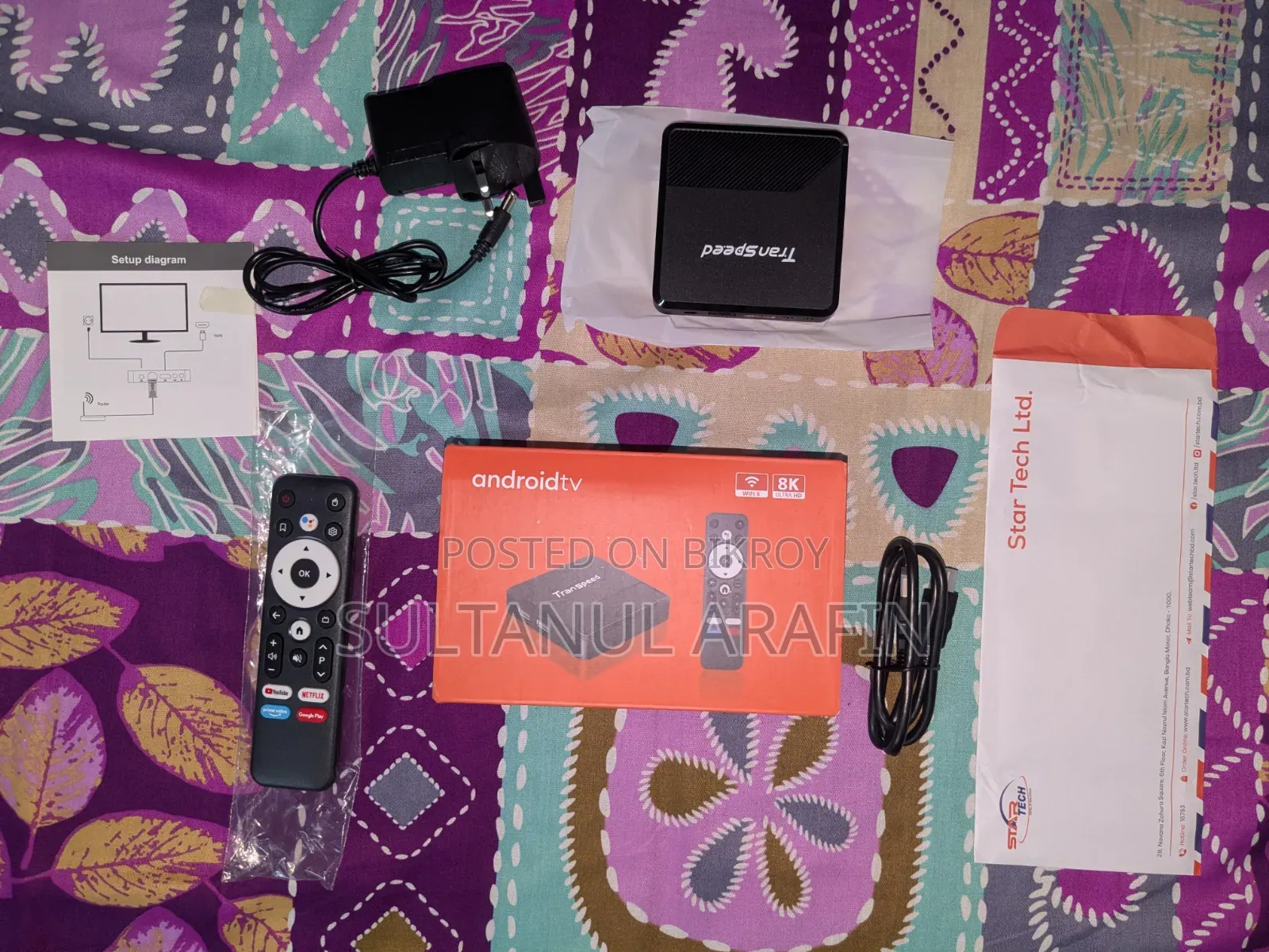 Transpeed X88 Mini Android TV Box