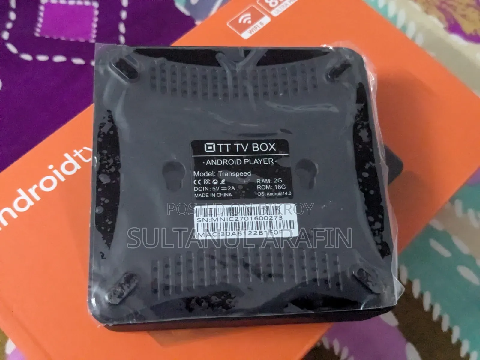 Transpeed X88 Mini Android TV Box