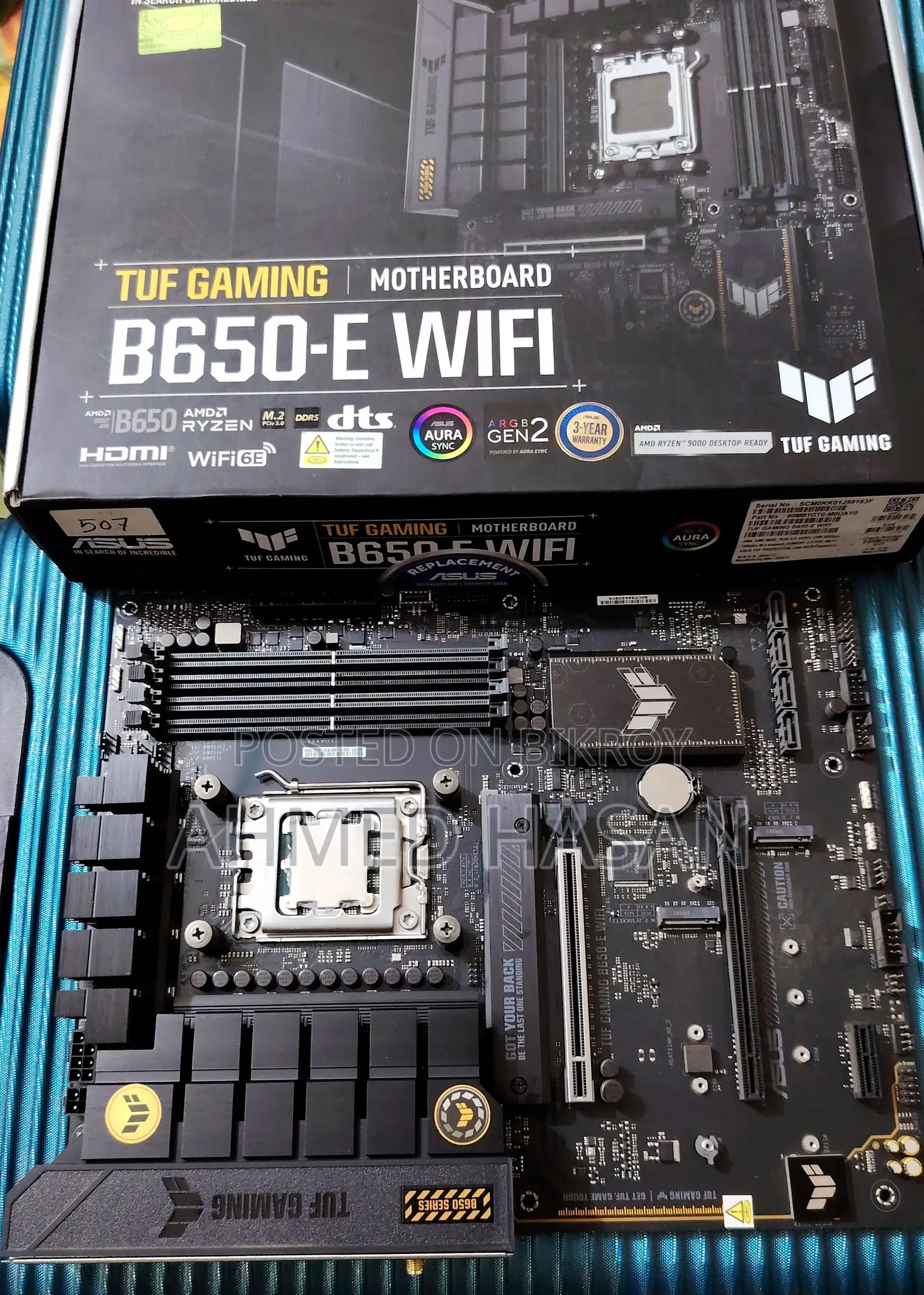 Amd Ryzen 7900X 12 Core 24 Thread CPU