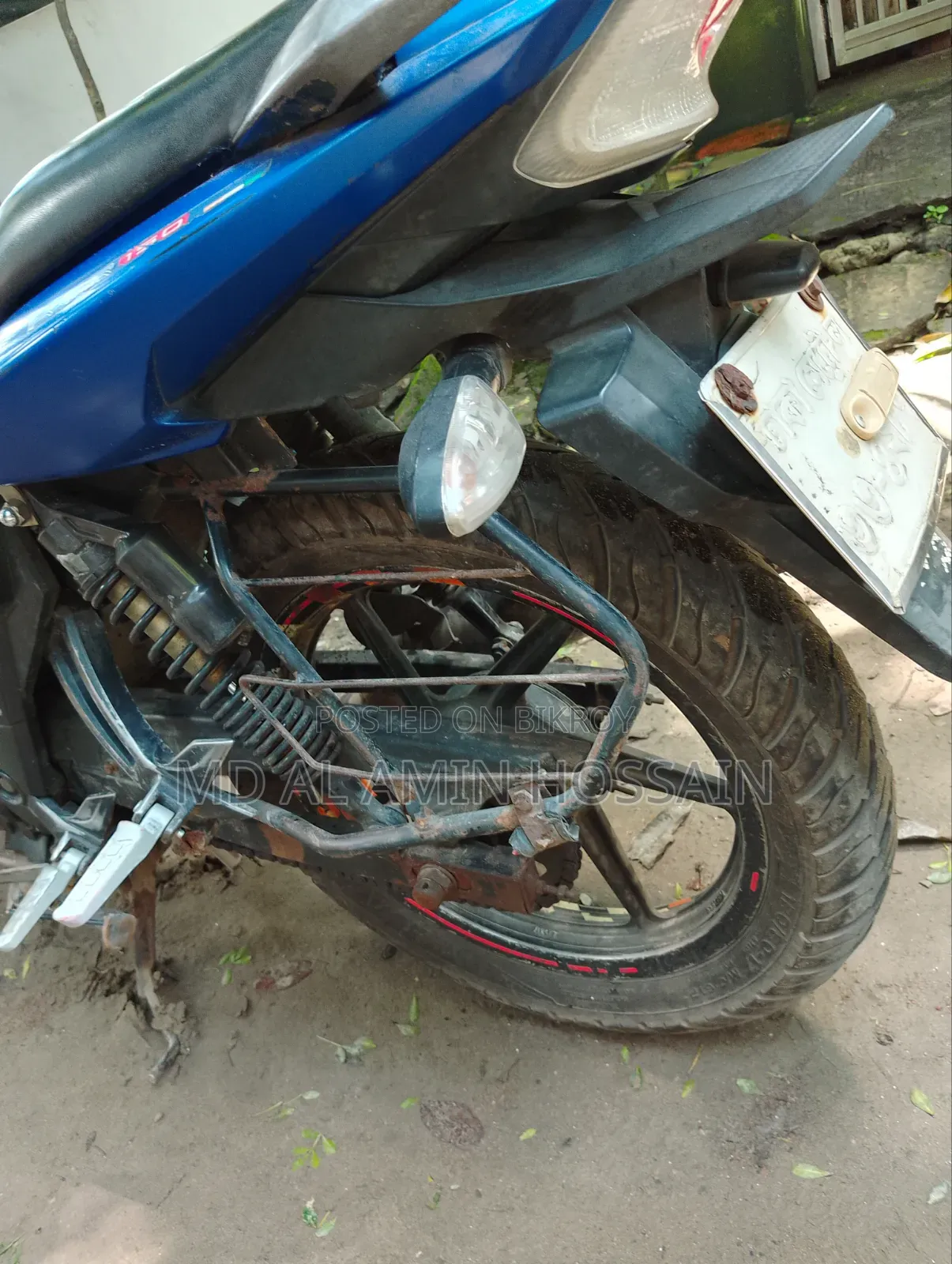 TVS Apache RTR 160 2V 2017 Blue