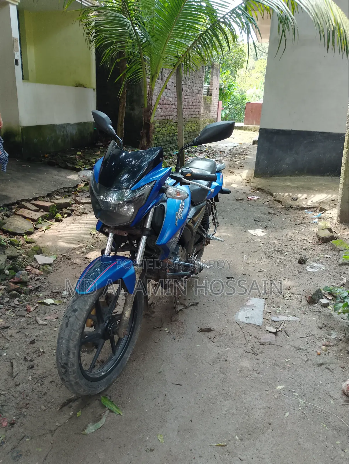 TVS Apache RTR 160 2V 2017 Blue