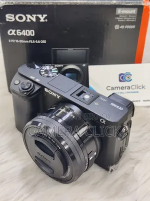 Sony A6400 & 16-50mm OSS Lens With Camera Box Available