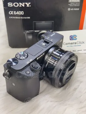 Sony A6400 & 16-50mm OSS Lens With Camera Box Available