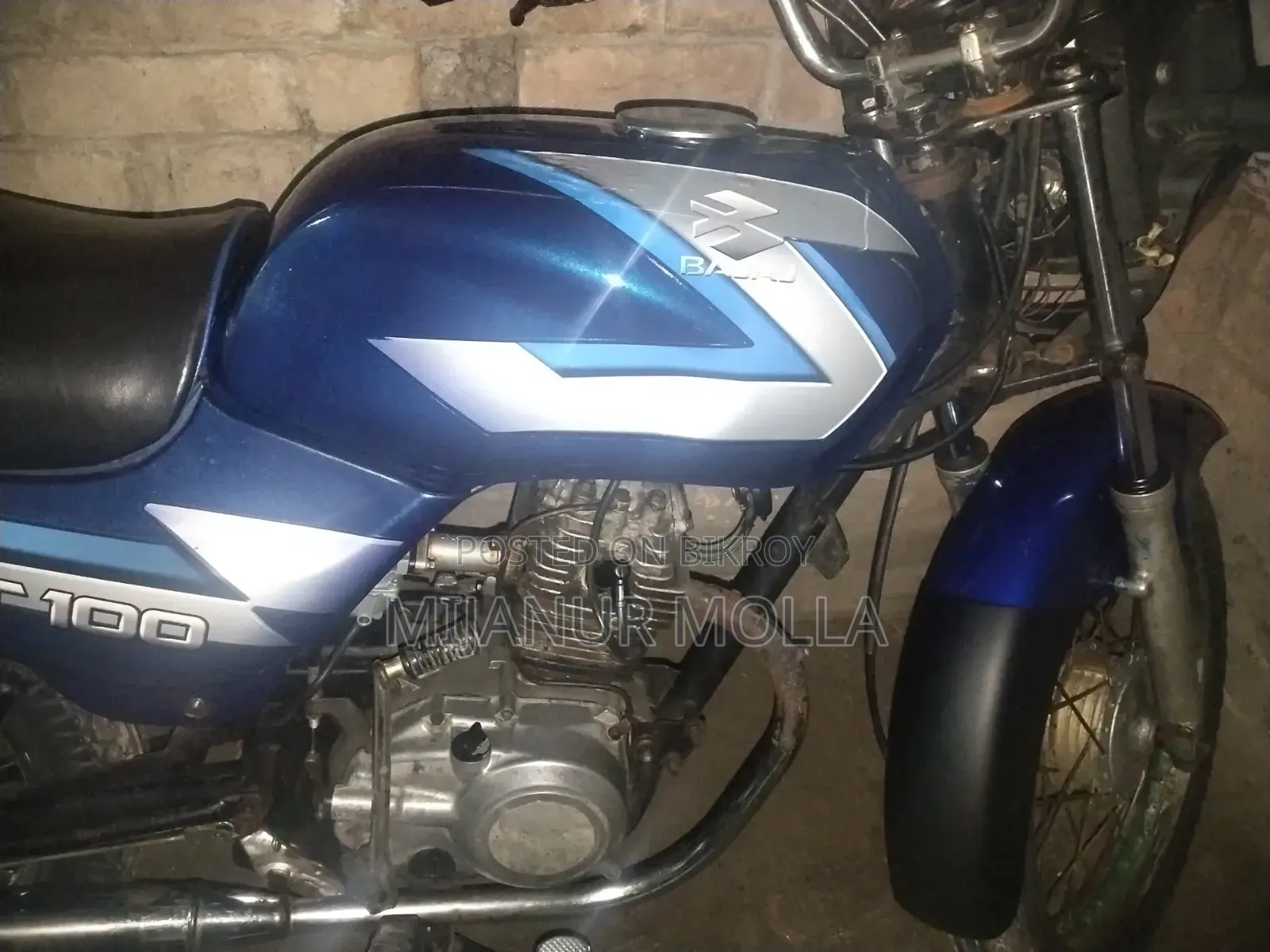 Bajaj CT 100 2016 Blue