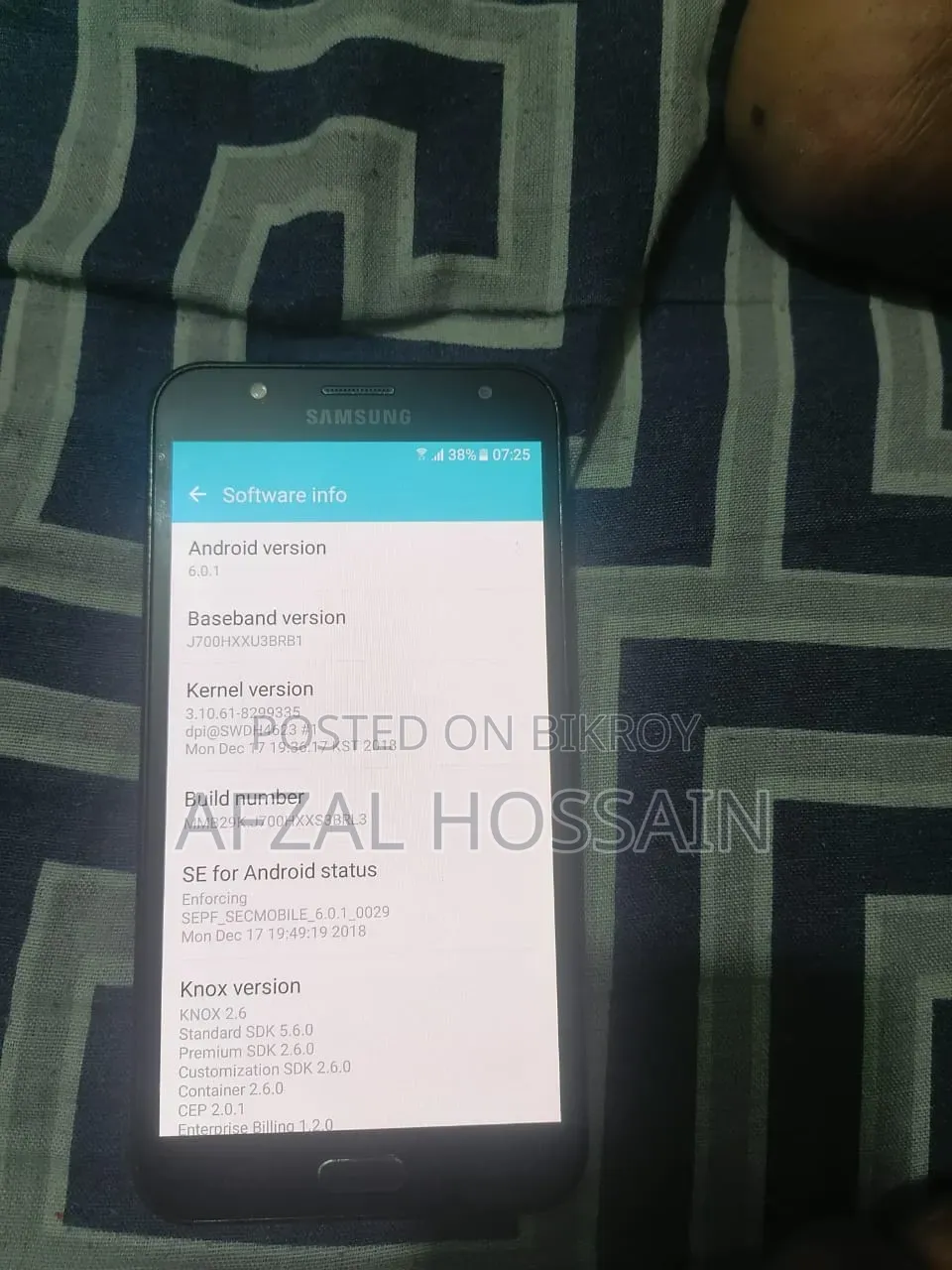 Samsung Galaxy J7 16 GB Black