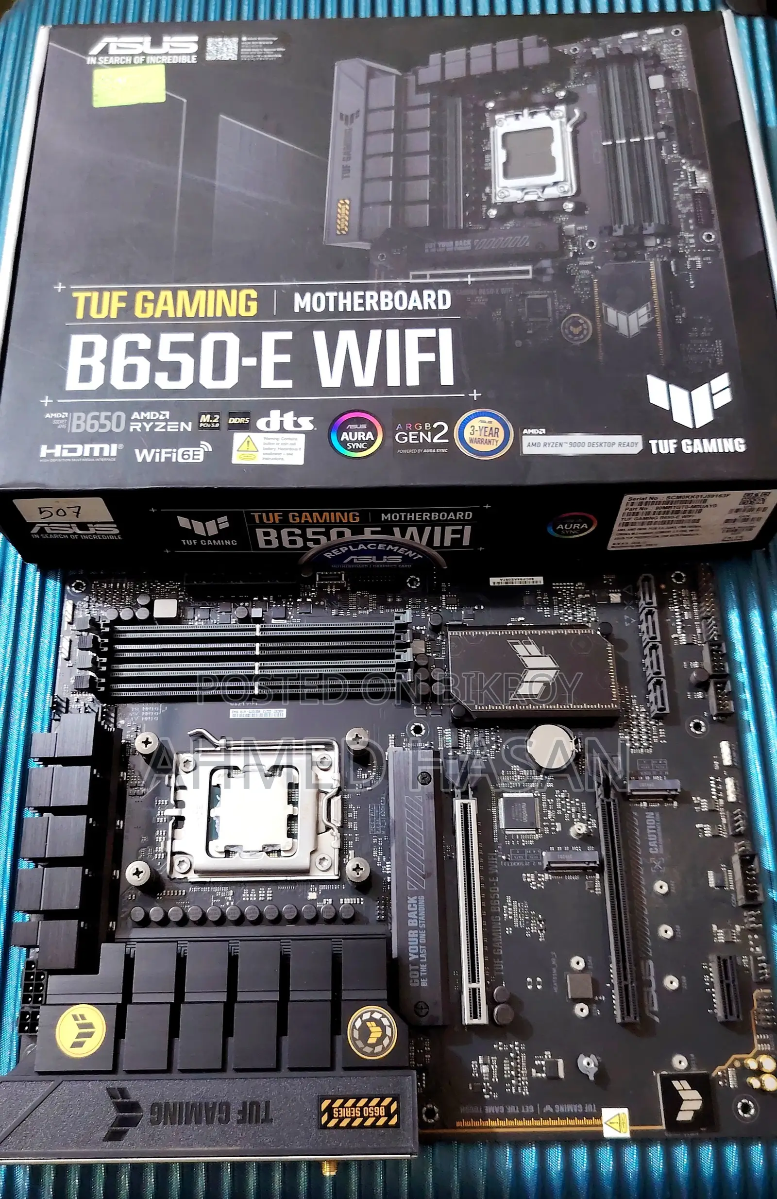 ASUS TUF Gaming B-650e Wifi Motherboard