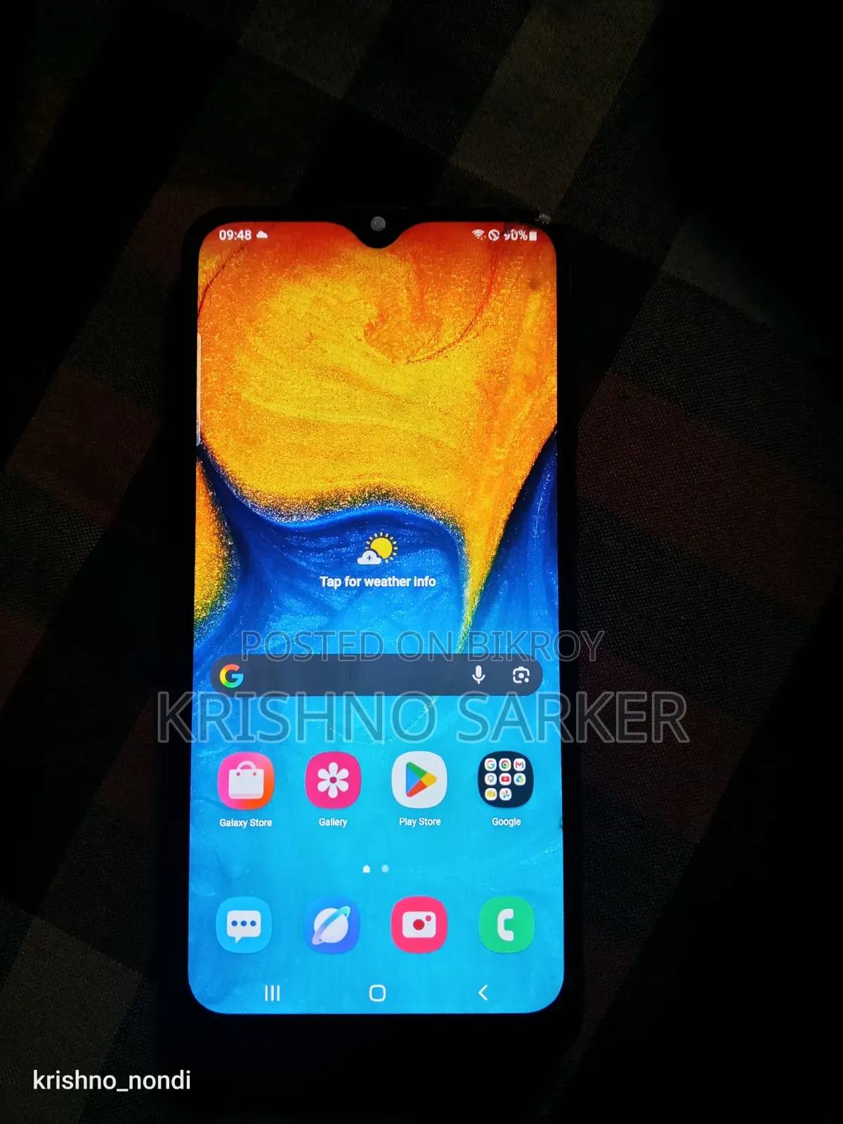 Samsung Galaxy A20 32 GB Black