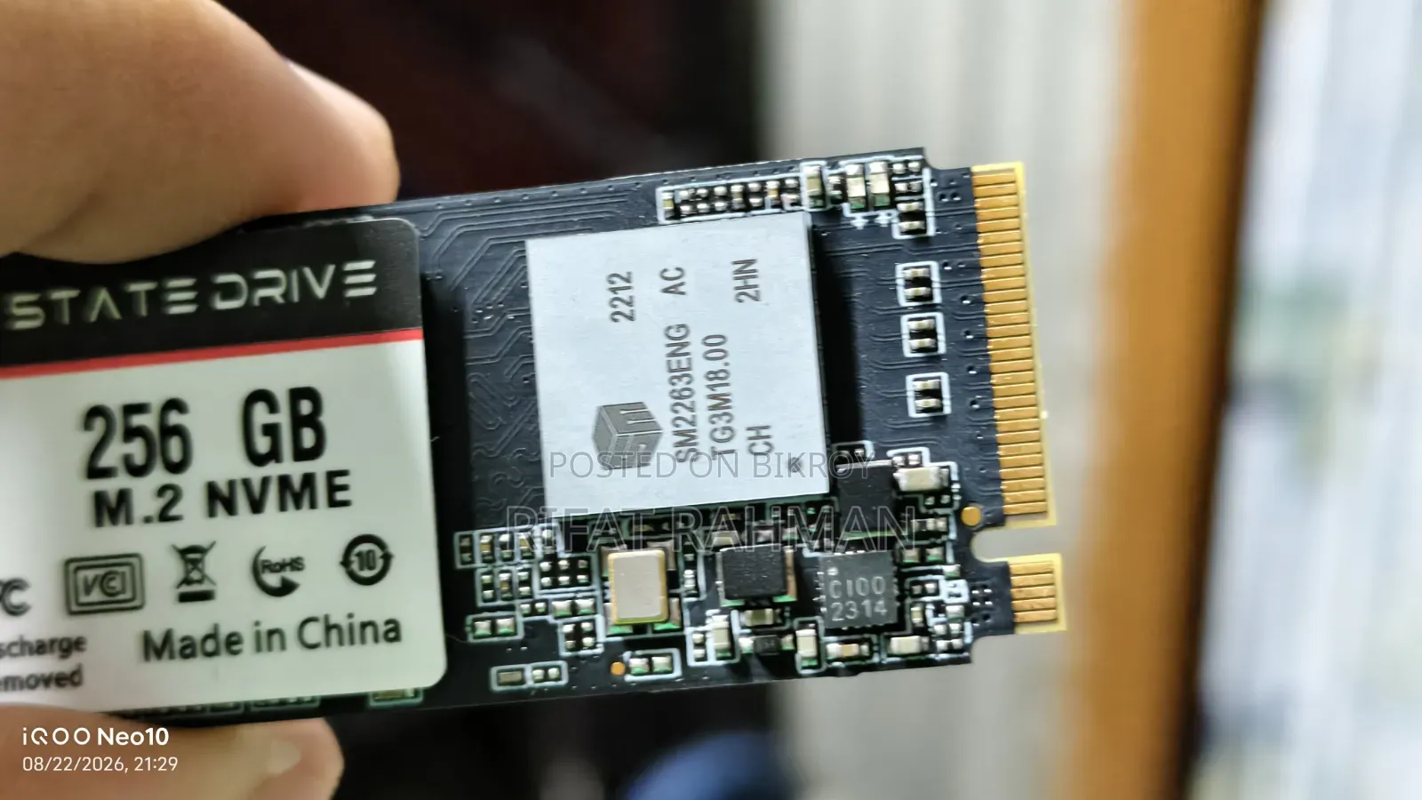 Txrui 256gb M.2 Nvme