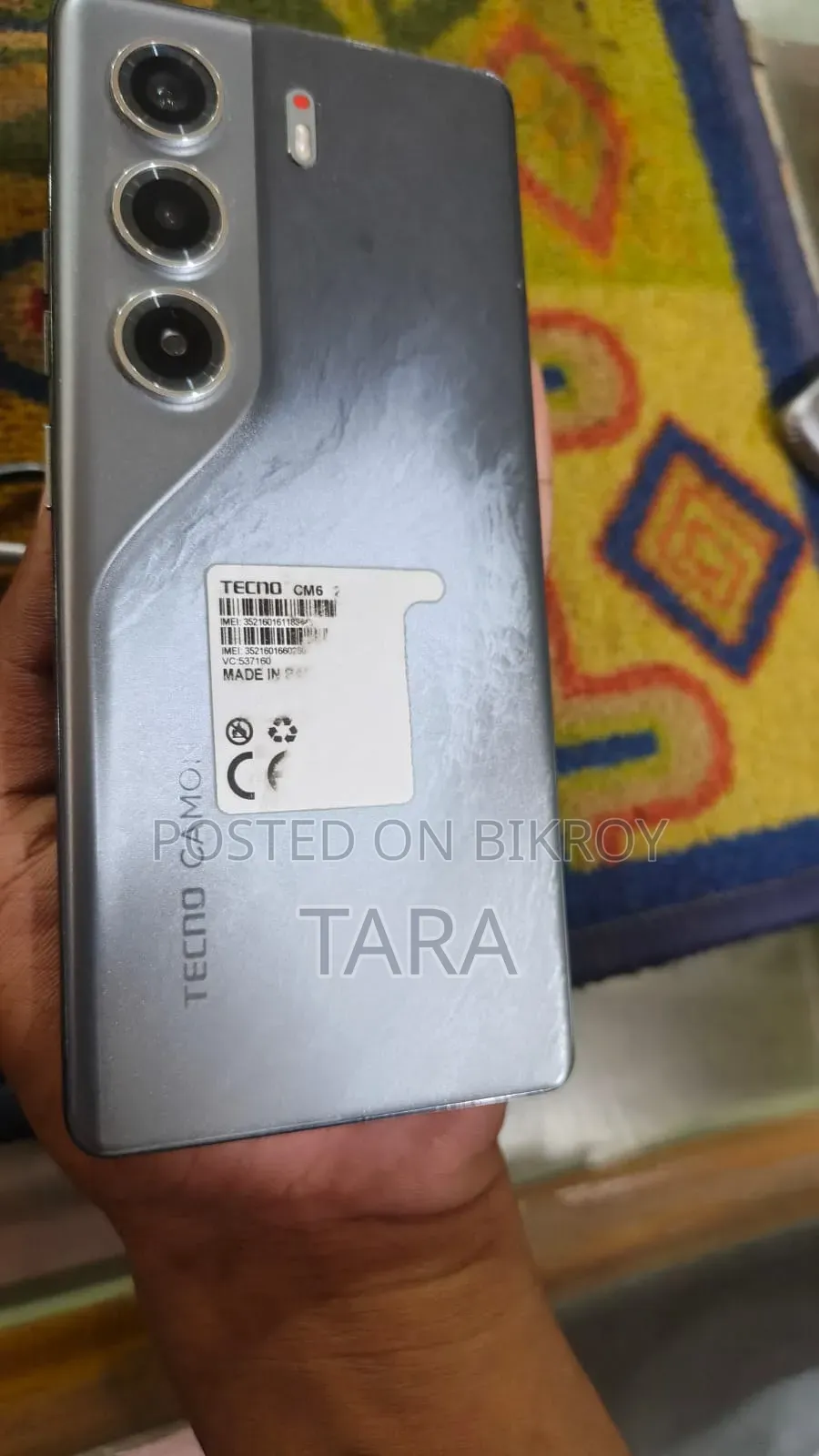Tecno Camon 40 256 GB Black