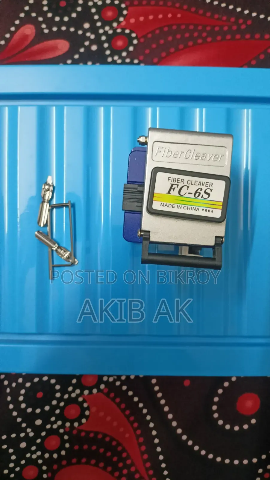 Fiber Optic Tool Kit Full Set-ফাইবার অপটিক(fc-6s Cleaver & Power Meter