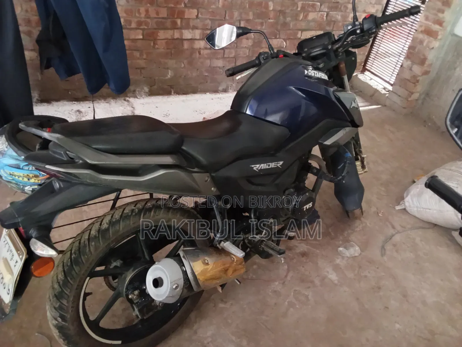 TVS Raider 125 2022 Blue