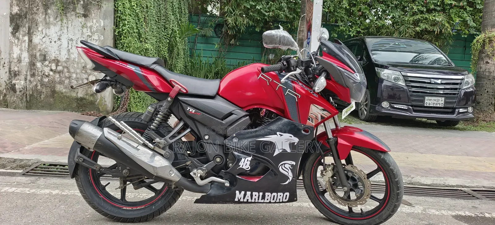 TVS Apache RTR 160 2V 2018 Red