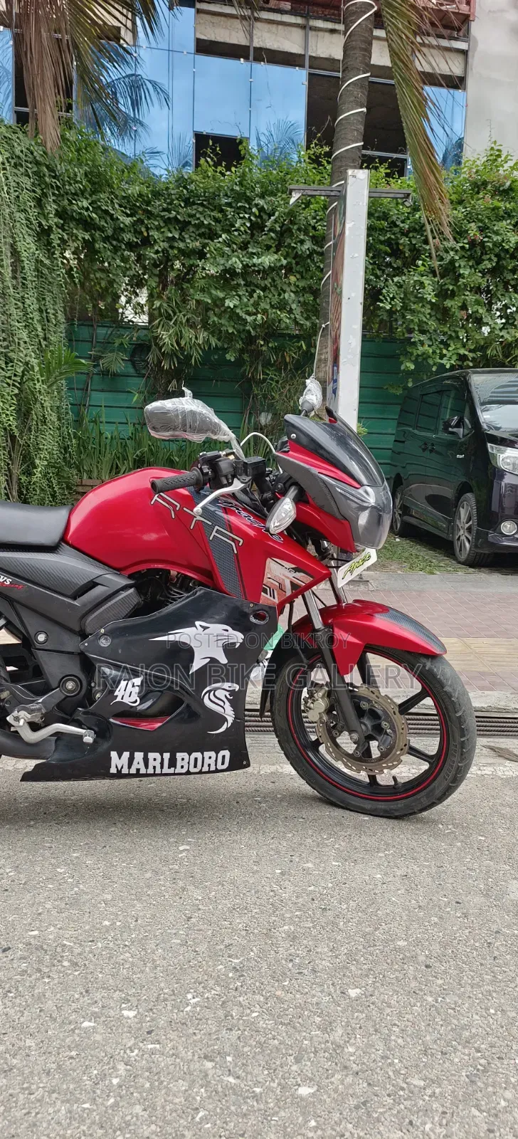 TVS Apache RTR 160 2V 2018 Red