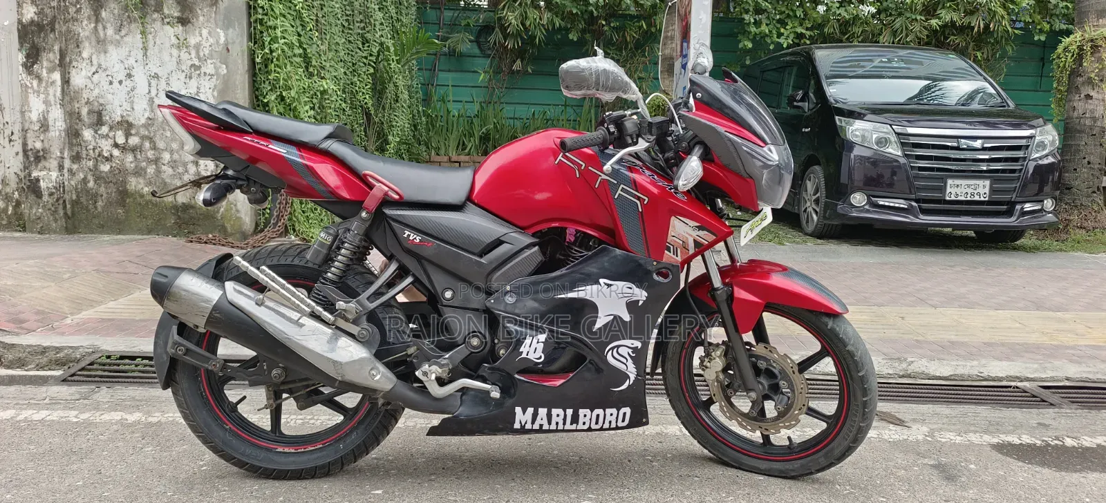 TVS Apache RTR 160 2V 2018 Red