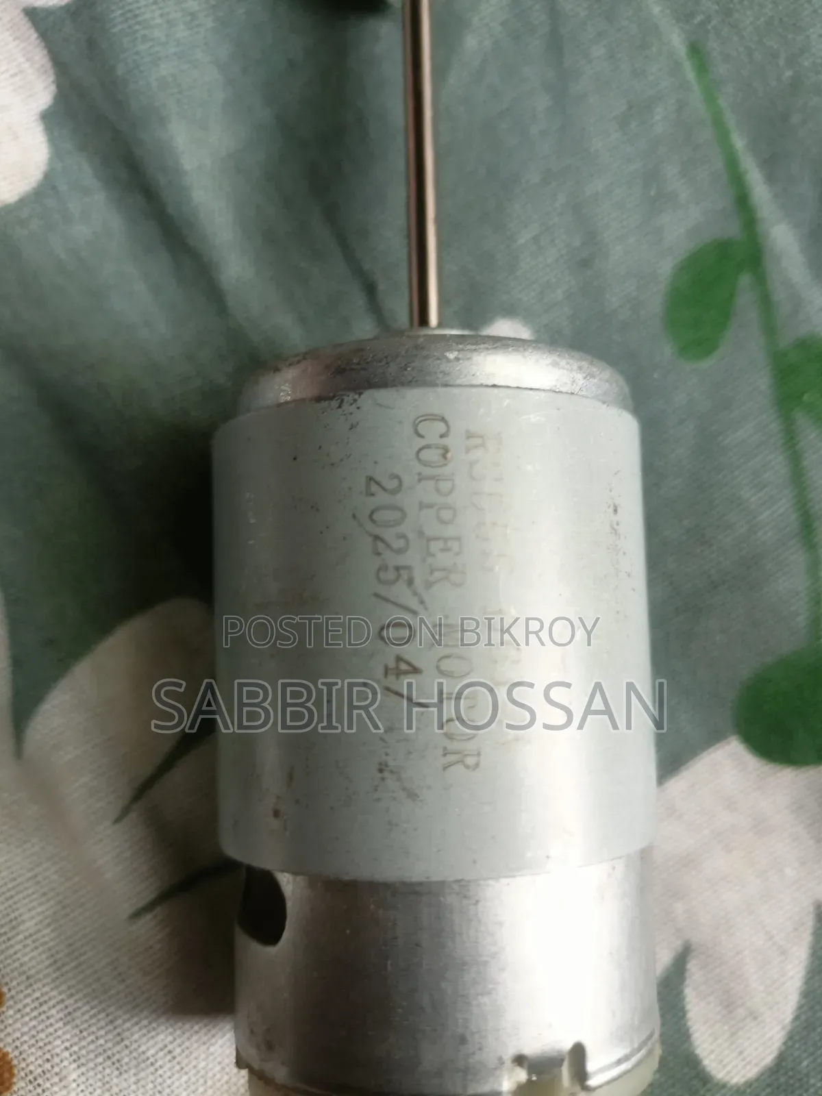RS-555 DC 12V High Speed Fan Motor (2 Pcs)