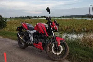 TVS Apache RTR 160 4V 2019 Red
