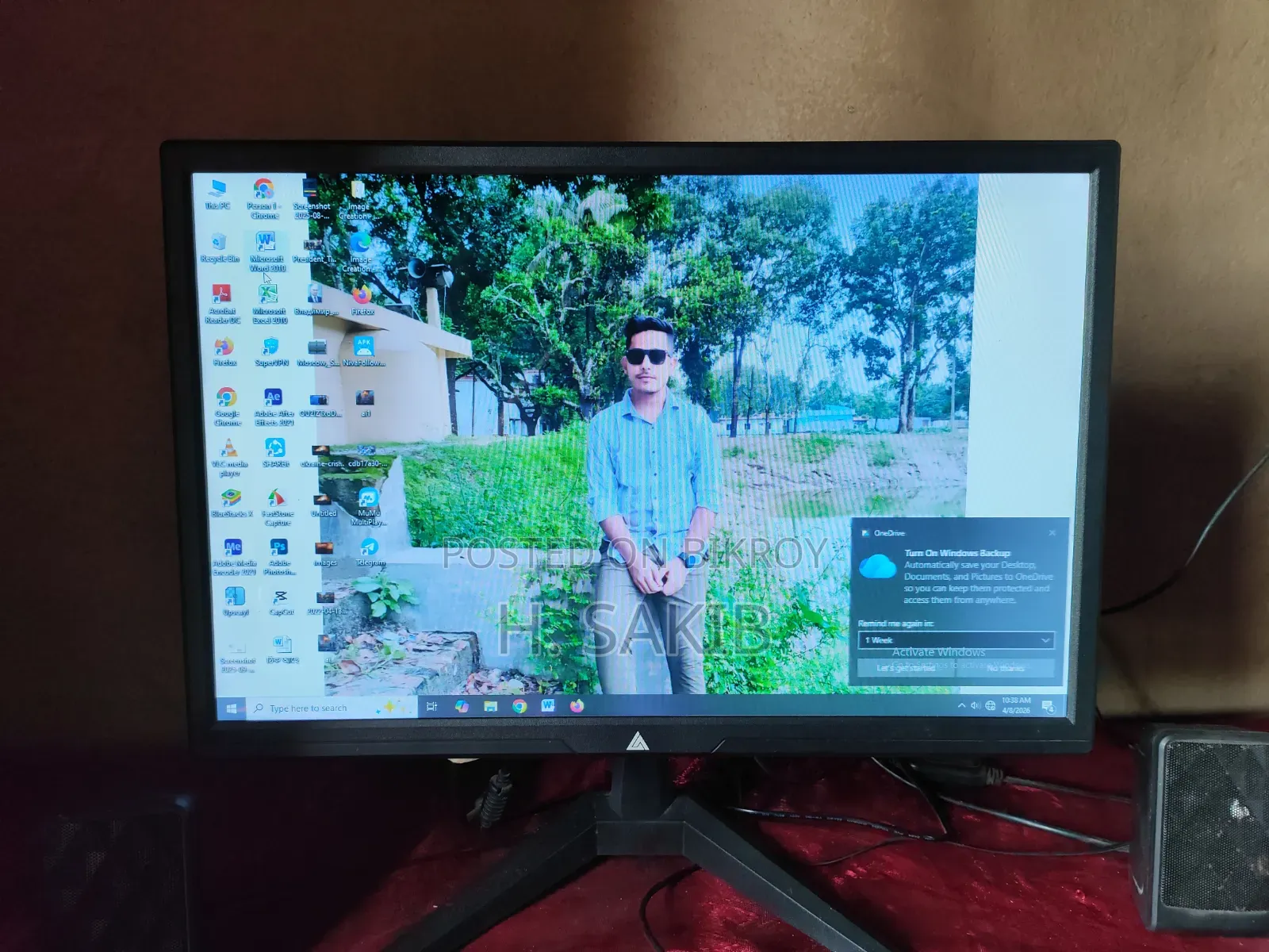 Desktop Computer 8GB RAM Intel Core i5 HDD+SSD 512GB