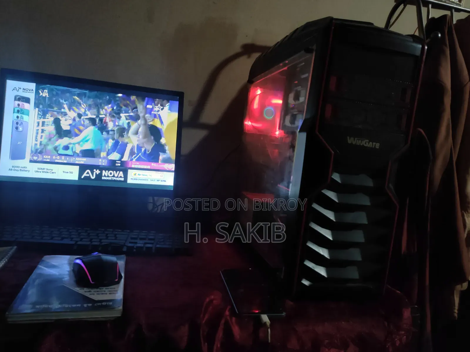 Desktop Computer 8GB RAM Intel Core i5 HDD+SSD 512GB