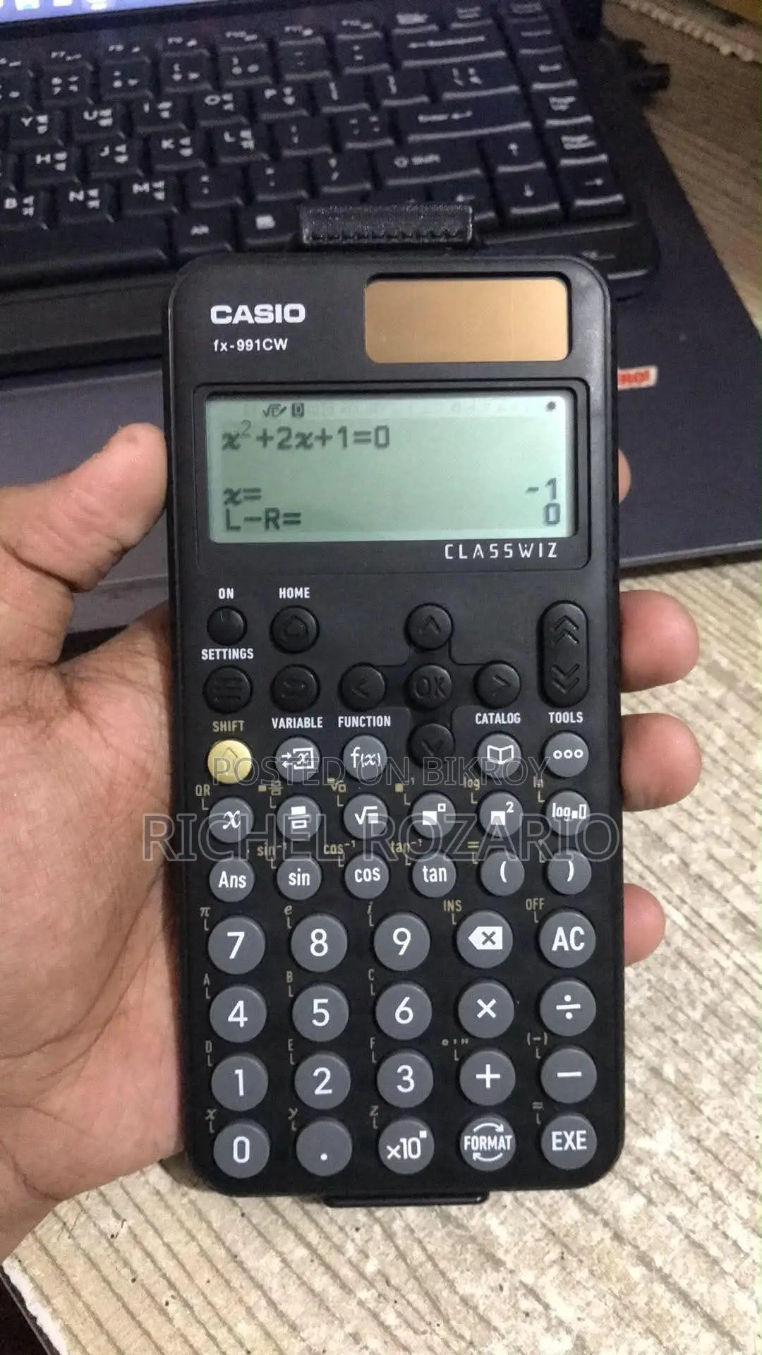 Casio Fx-991 CW Mastercopy