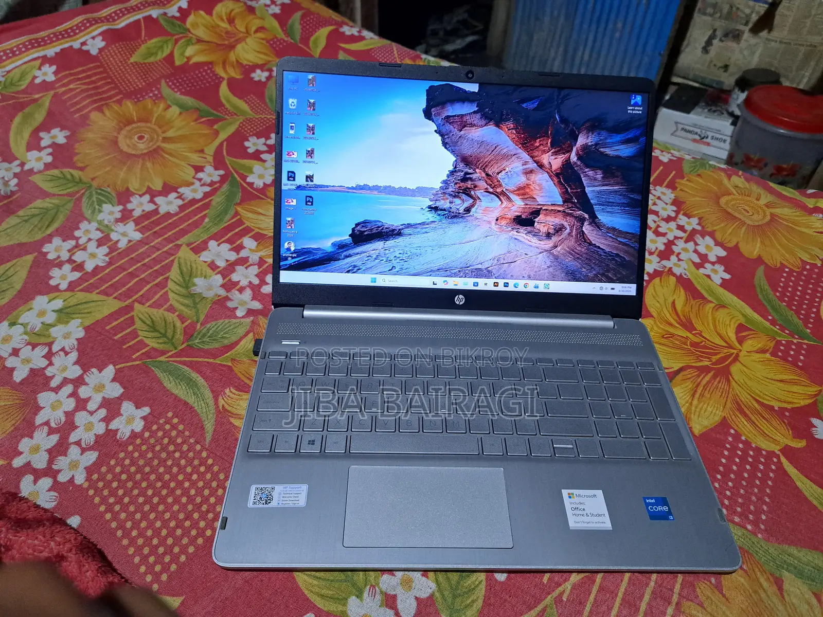 Laptop HP 15s 8GB Intel Core i3 SSD 256GB