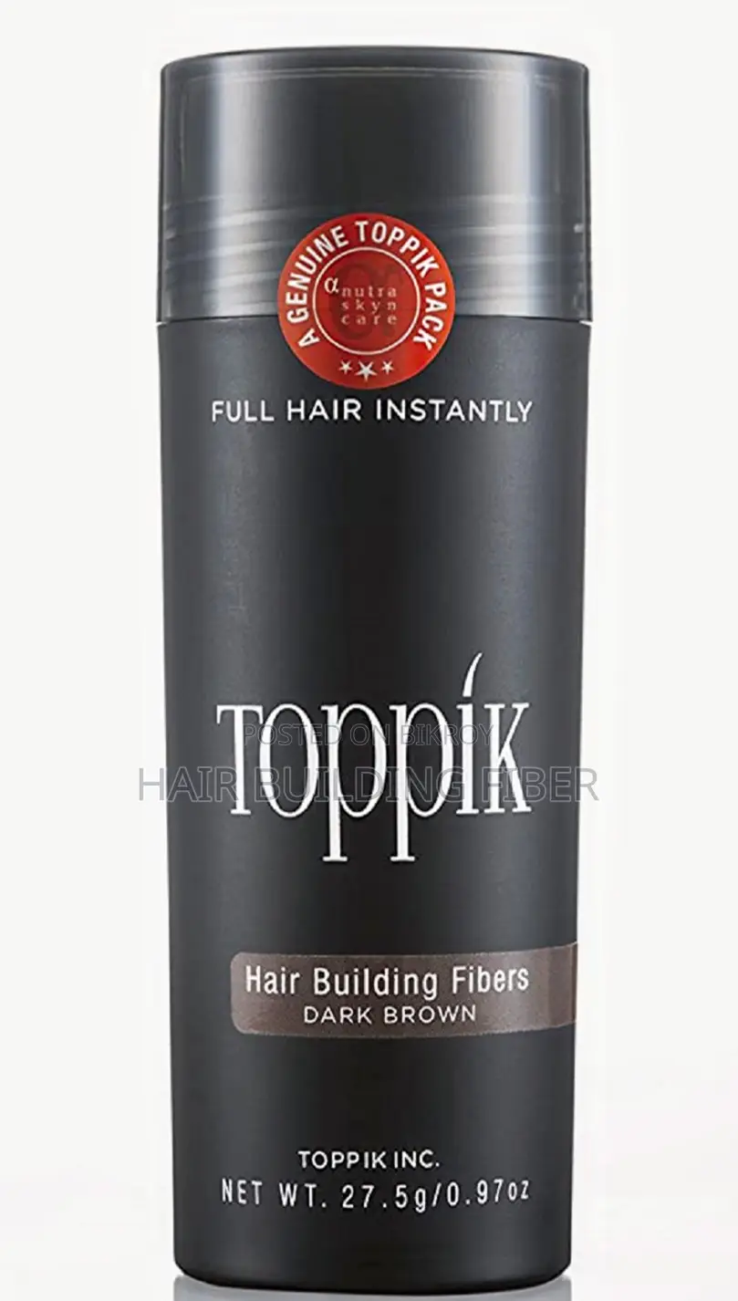 Toppik Hair Building Fibers – Dark Brown