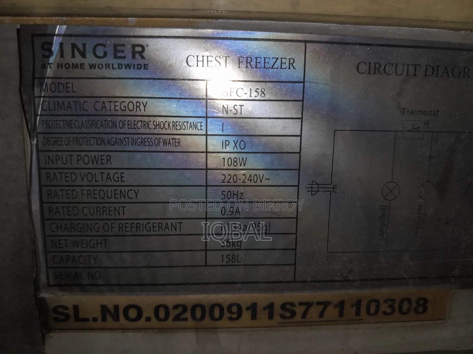 Deep Freezer