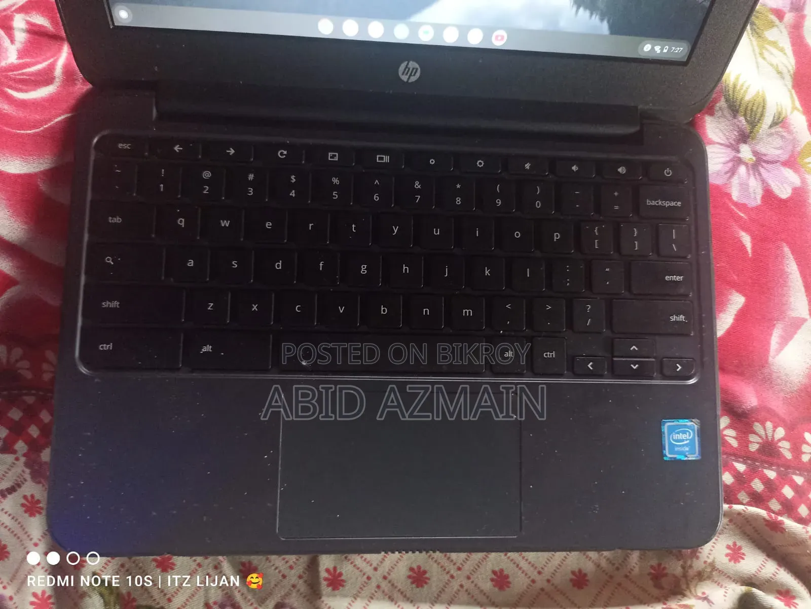 Laptop HP Chromebook 4GB SSD 16 GB