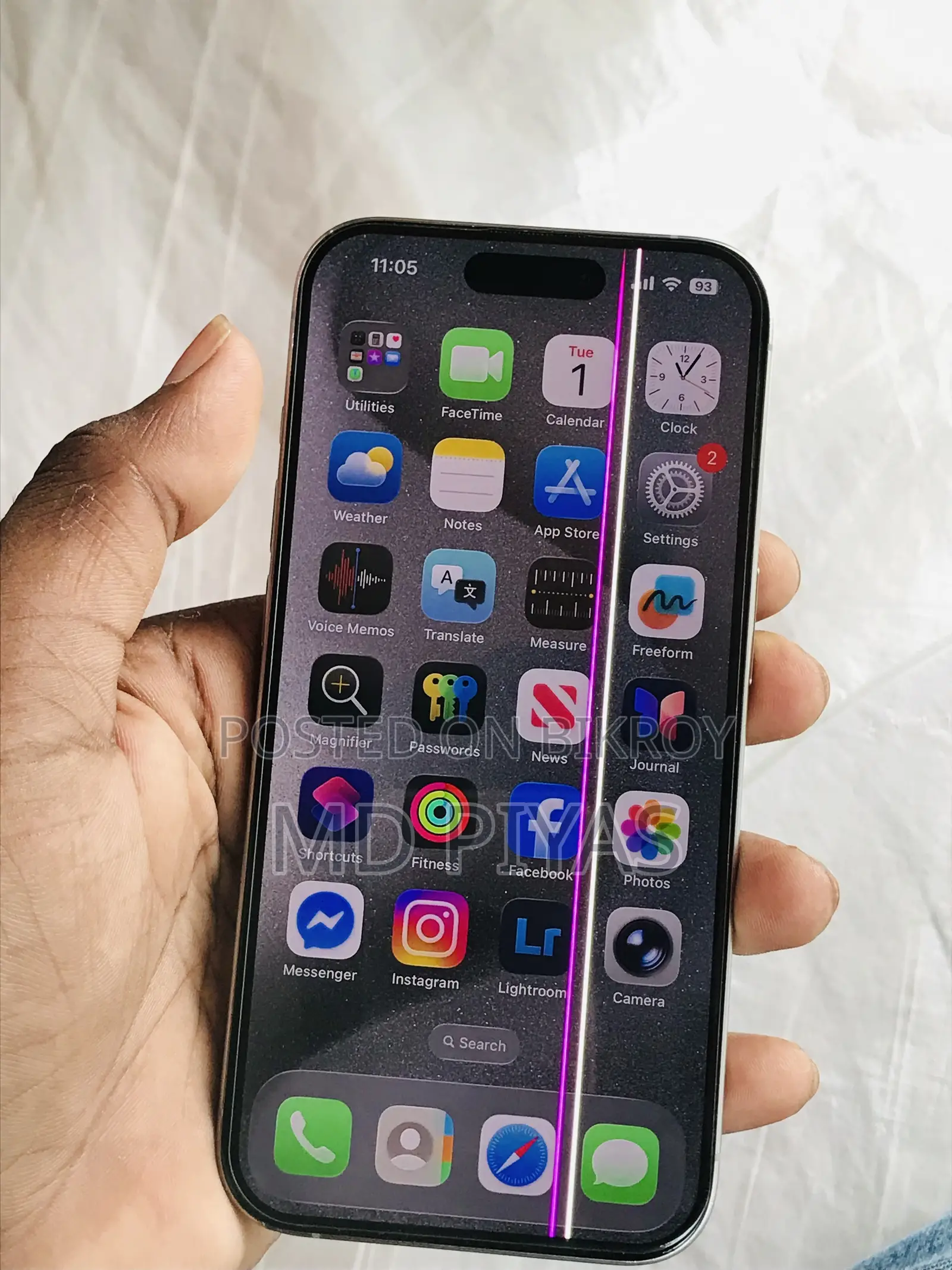 Apple iPhone 15 Pro 128 GB White