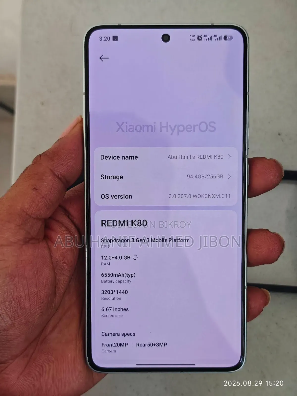 Xiaomi Redmi K80 256 GB