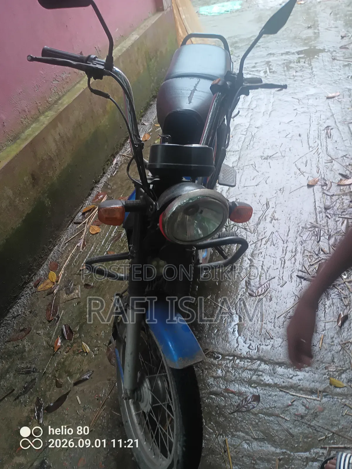 TVS XL 100 2021 Blue
