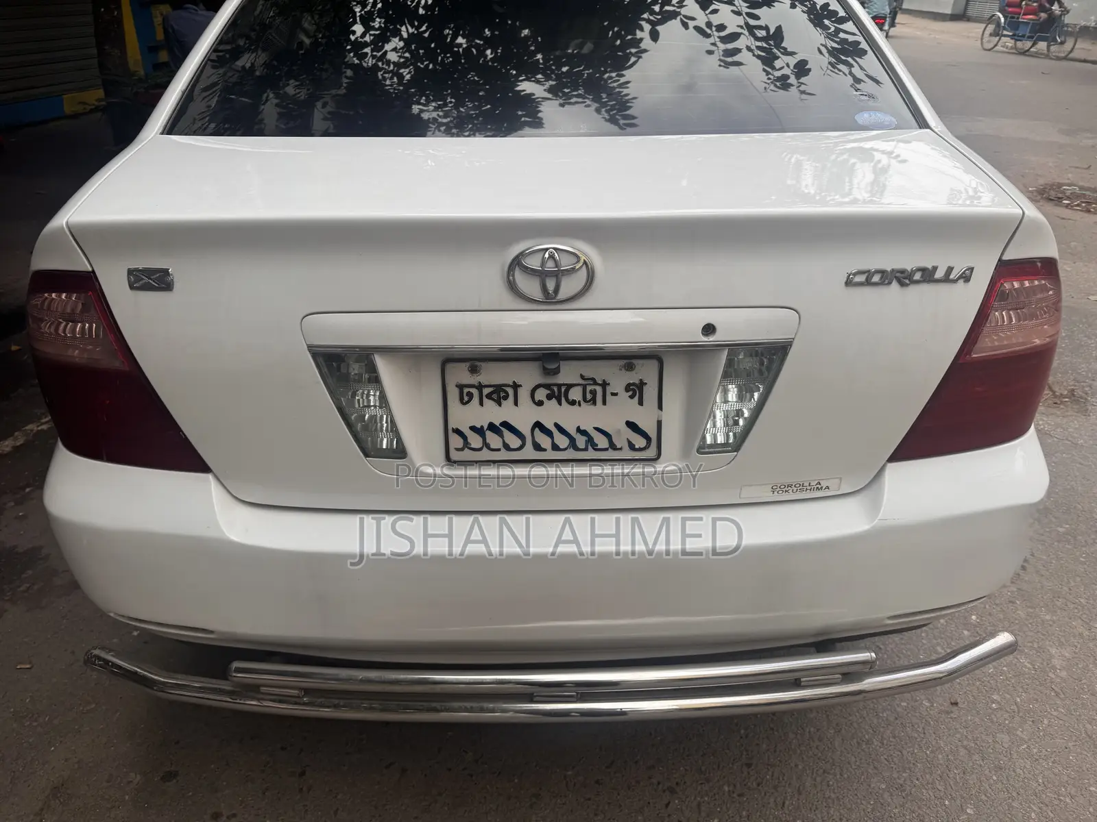 টয়োটা করোল্লা সেডান অটোমেটিক ২০০৪ সাদা