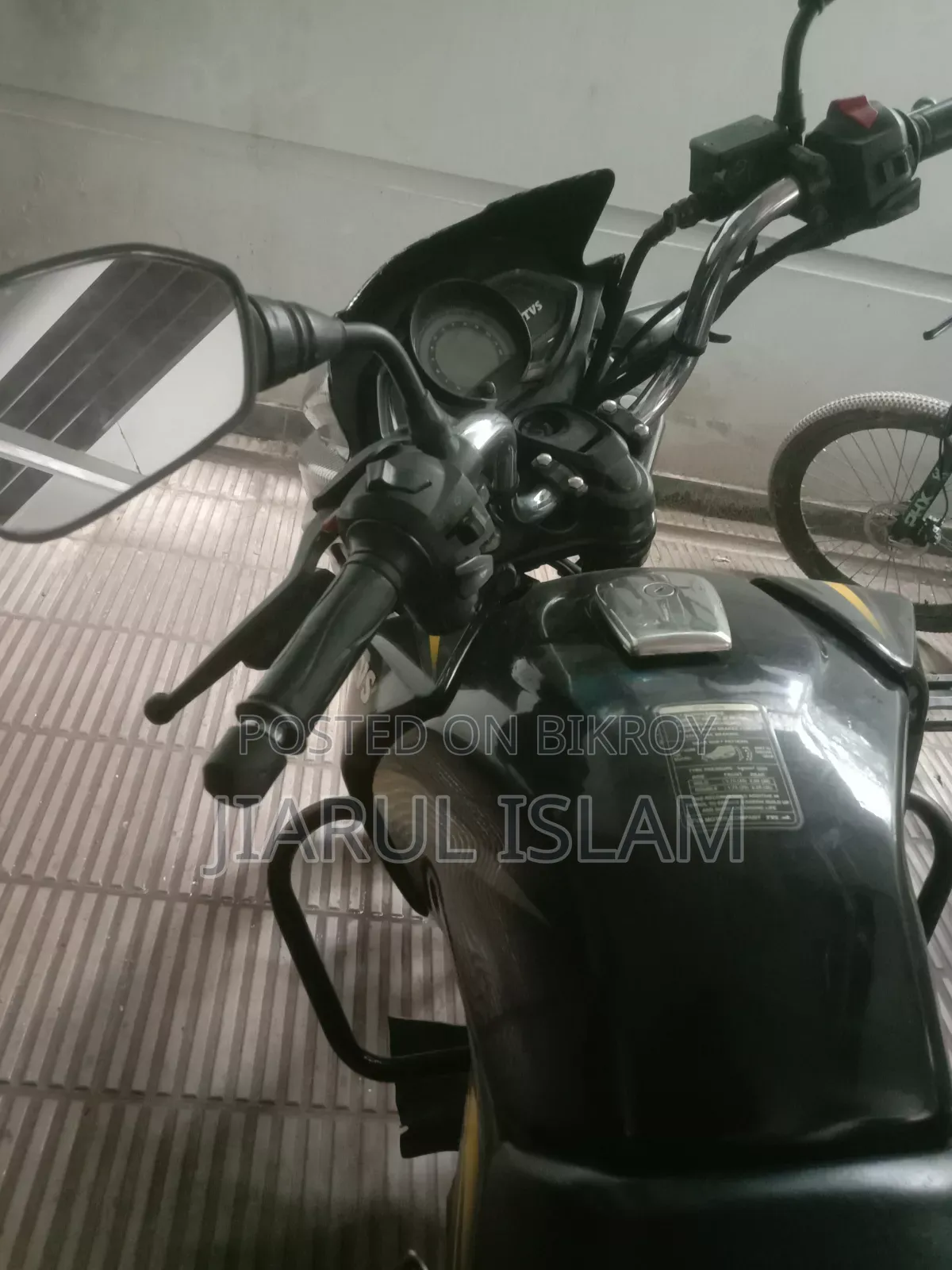 TVS Stryker 125 2020 Black