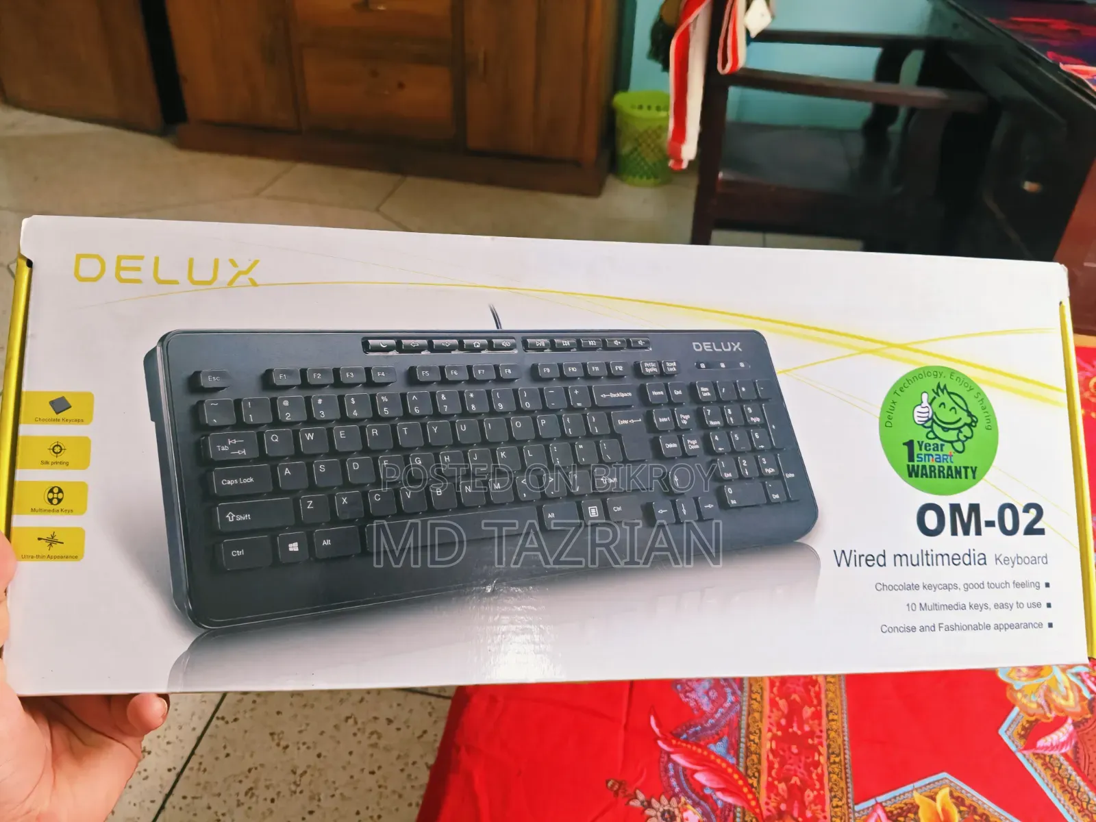 Delux OM 2 Wired Keyboard