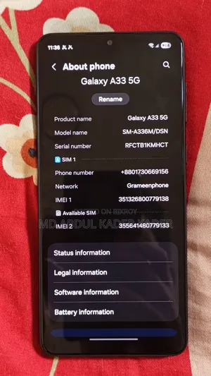 Samsung Galaxy A33 5G 128 GB Black