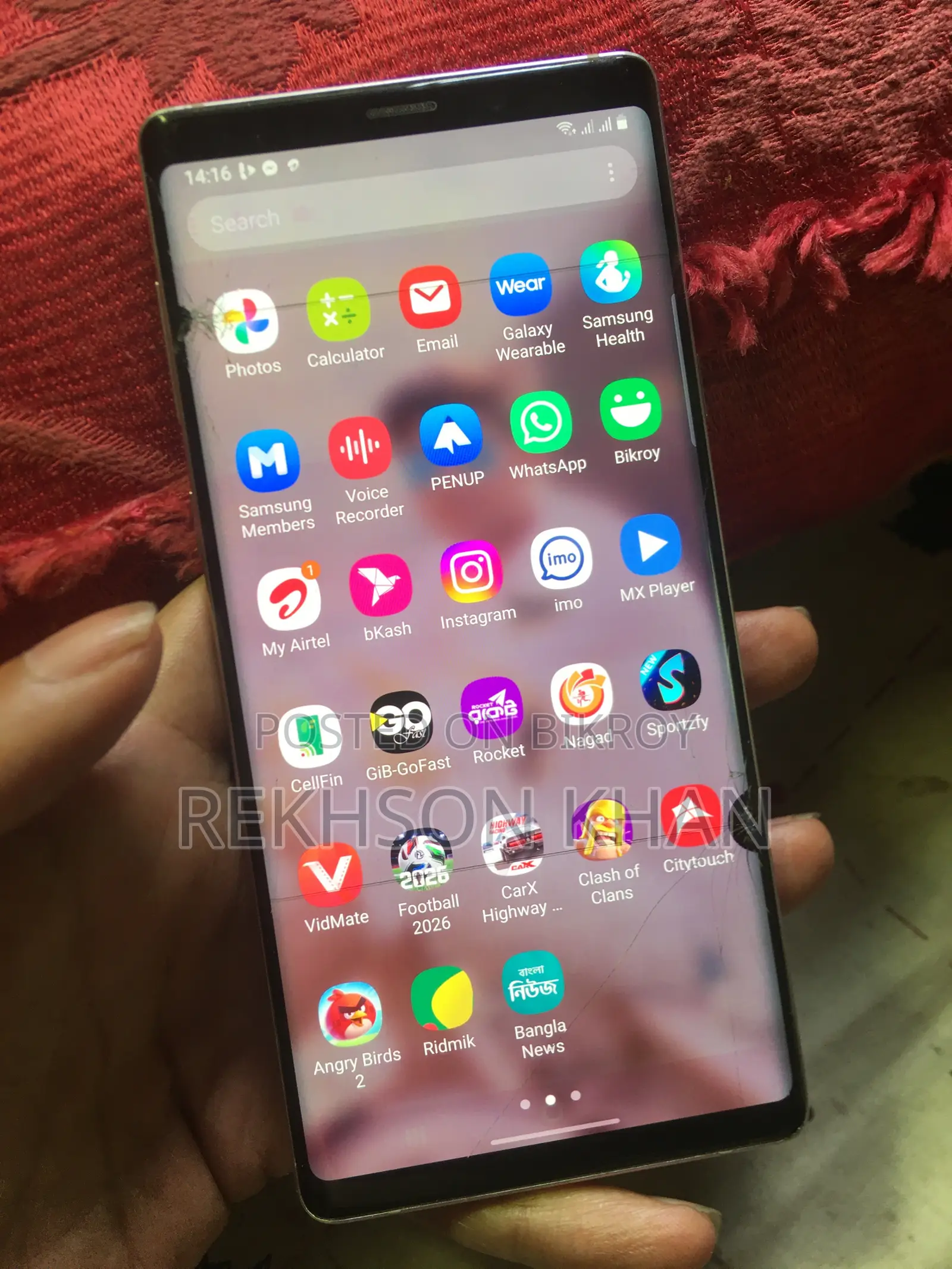 Samsung Galaxy Note 9 128 GB Pink