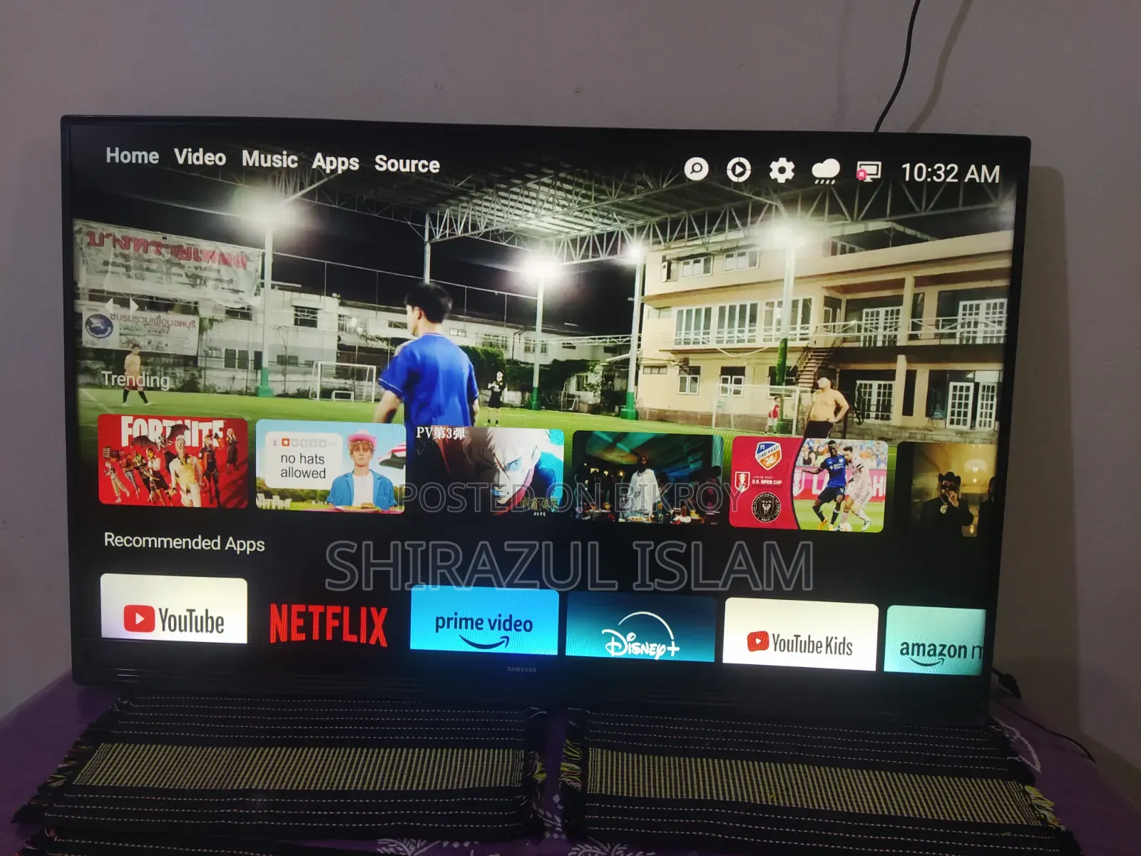 43"Samsung Smart Android TV