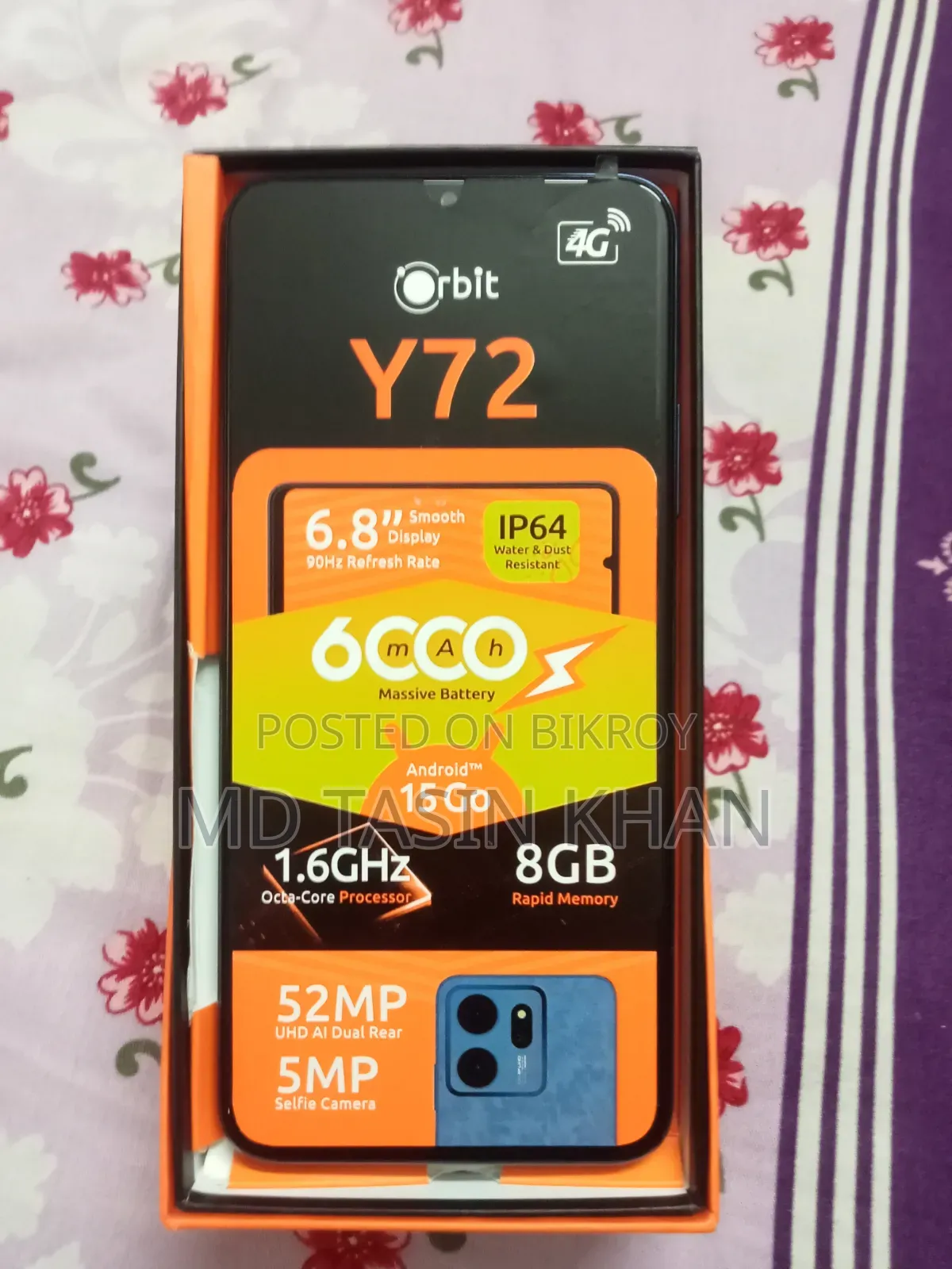 New Walton ORBIT Y72 64 GB Blue