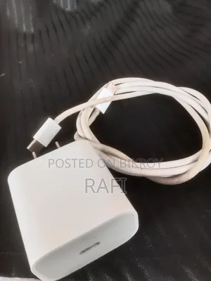 Apple iPhone Type C Adaptor With Also Cables.