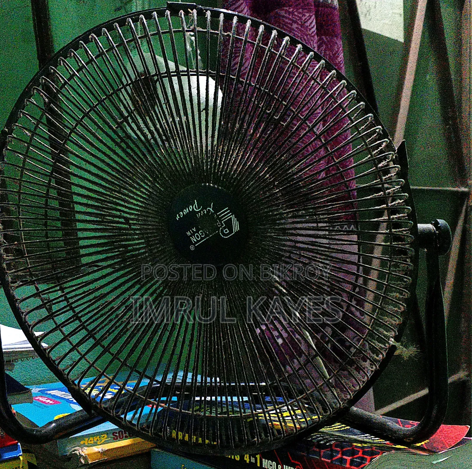 খাচা টেবিল ফ্যান