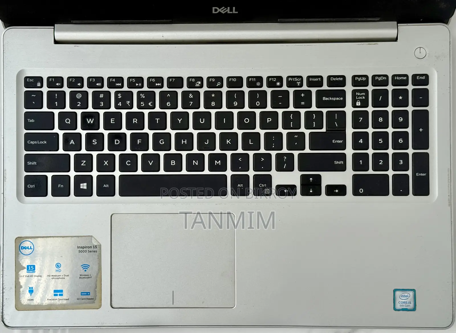 Laptop Dell Inspiron 15 8GB Intel Core i5 HDD+SSD 1T