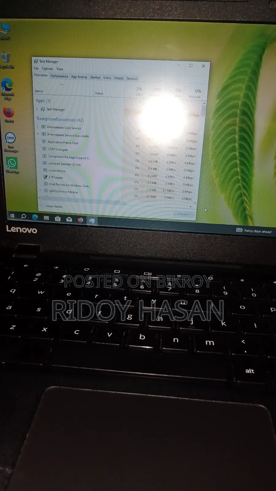 Laptop Lenovo Chromebook N23 4GB Intel Celeron eMMC 16 GB