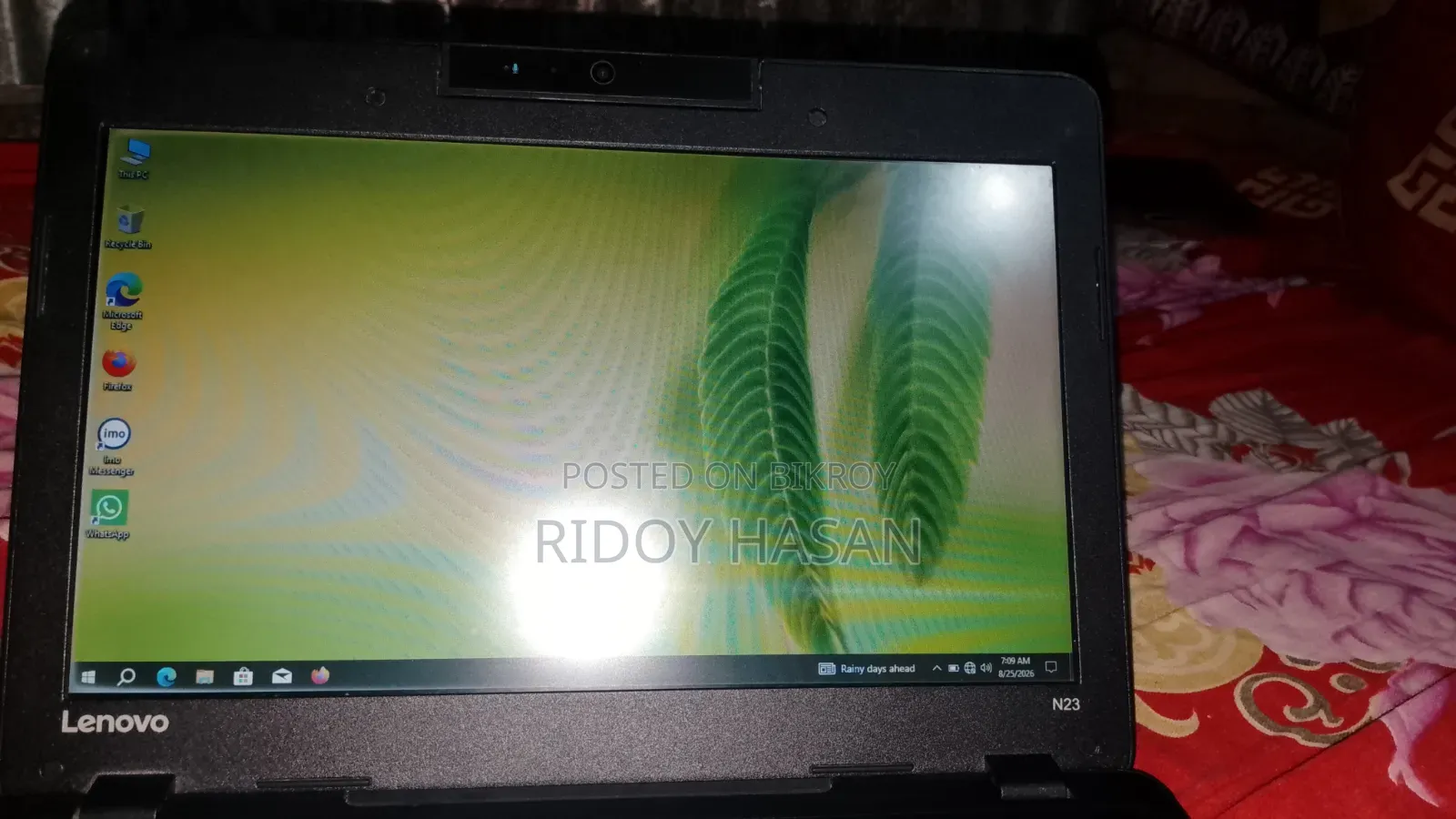 Laptop Lenovo Chromebook N23 4GB Intel Celeron eMMC 16 GB