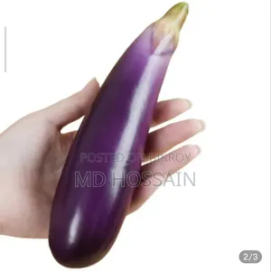 Kids Toy for Learning Artificial Soft Foam Eggplants for Kids