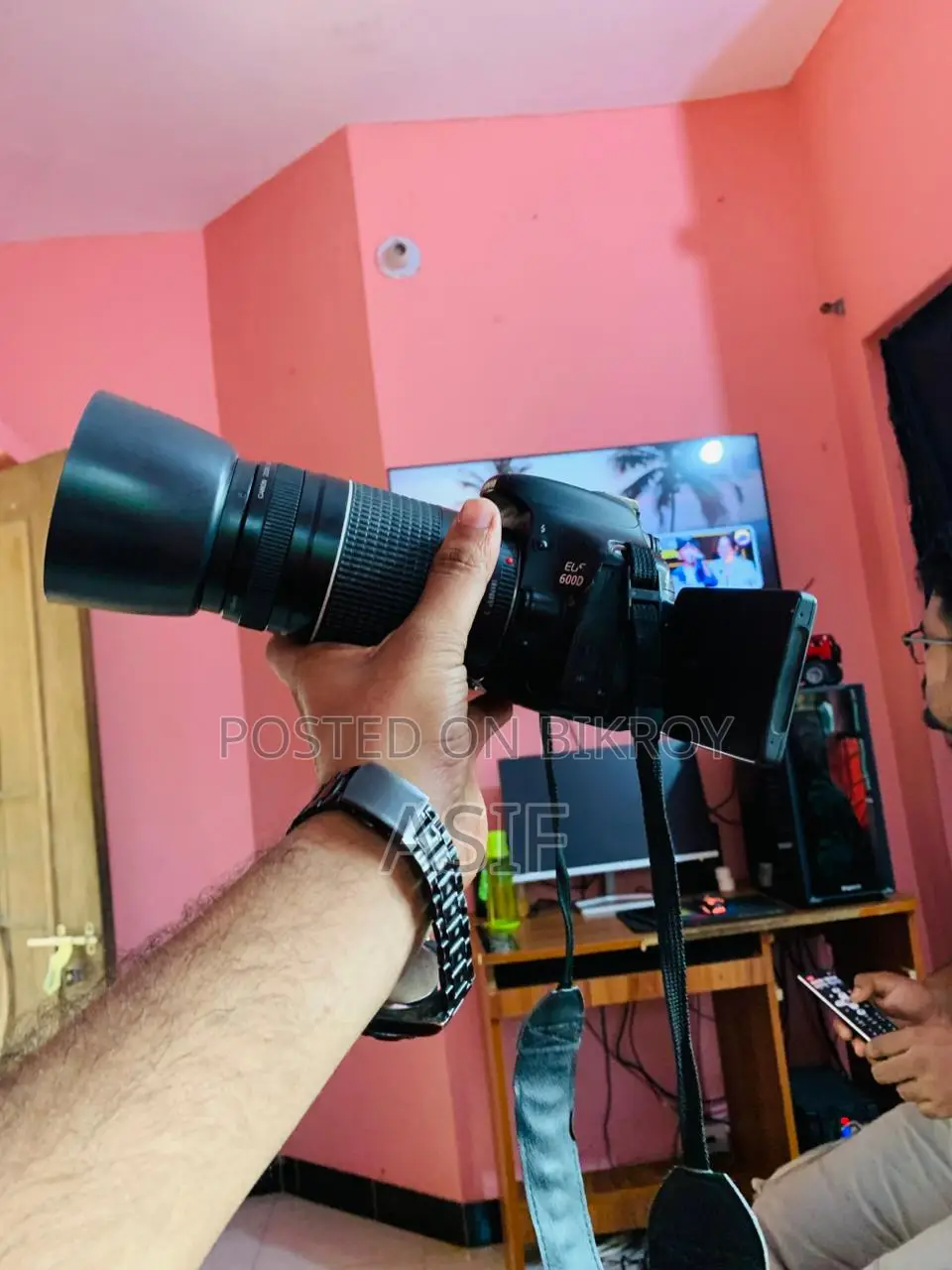Canon 600d With 75-300 Lens