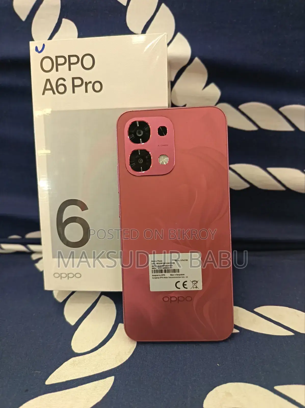 Oppo A6 Pro 5G 256 GB Pink