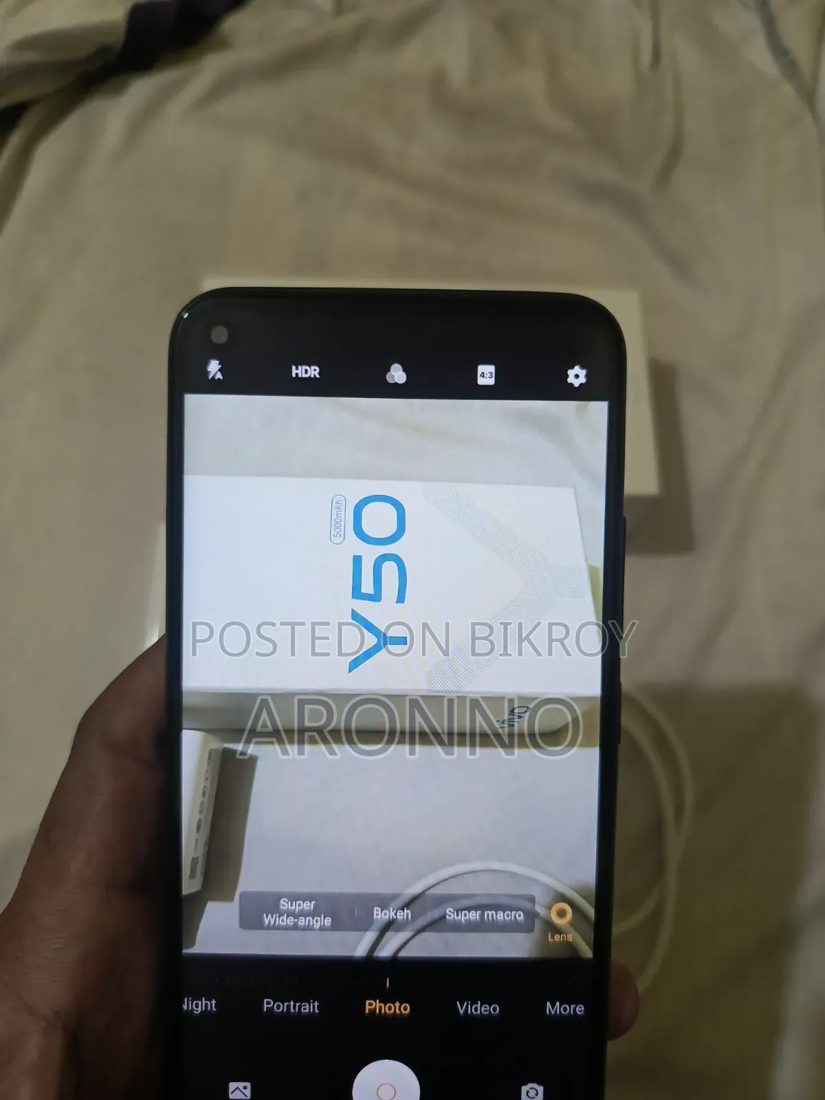 New Vivo Y50 256 GB Gray