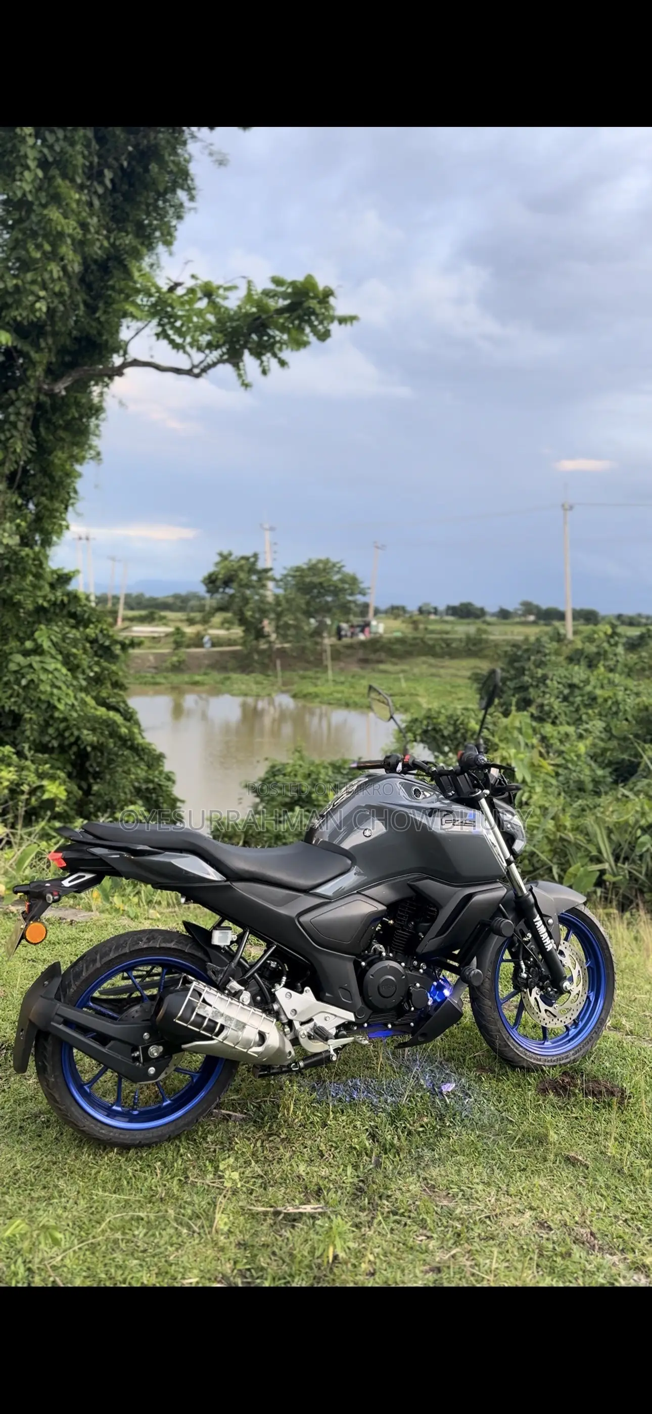 Yamaha FZS V4 2024 Gray
